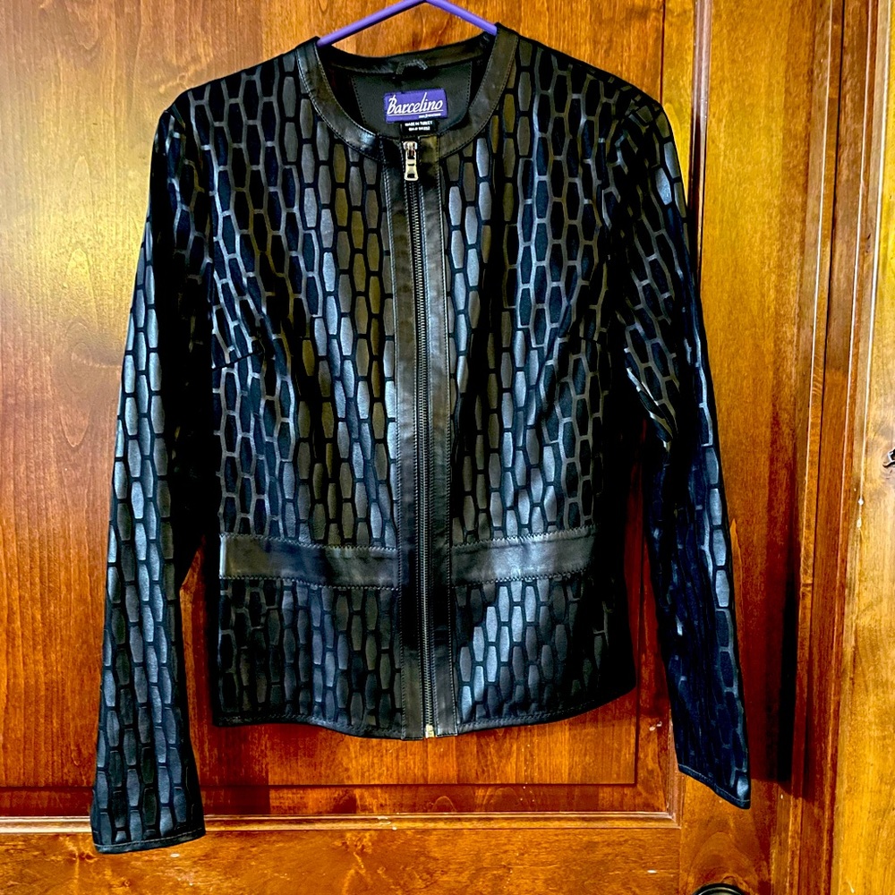 Leather jacket
